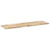 Floating Shelves | 4 pcs Solid Acacia Wood - Space-Saving Design