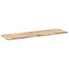 Floating Shelves | 4 pcs Solid Acacia Wood - Space-Saving Design