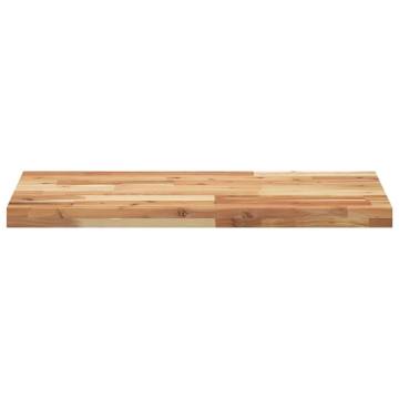 Floating Shelf 120x40 cm - Solid Acacia Wood | HipoMarket