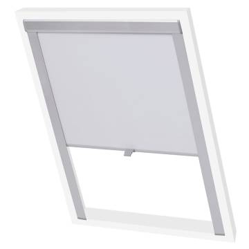 Blackout Roller Blind White UK08 - Ideal for Velux Windows