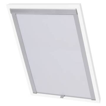 Blackout Roller Blind White UK08 - Ideal for Velux Windows