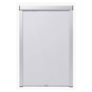 Blackout Roller Blind White UK08 - Ideal for Velux Windows