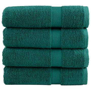 Premium Bath Towels SOLUND 4 pcs - 100x150 cm, 600 gsm