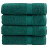  Premium Bath Towels SOLUND 4 pcs 100x150 cm 600 gsm Colour green Size 100 x 150 cm Quantity in Package 4 