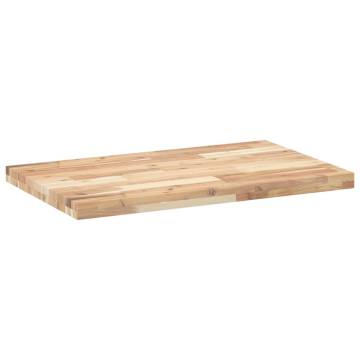 Table Top Rectangular 60x50 cm - Solid Acacia Wood