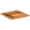 Square Table Top 60x60 cm - Solid Reclaimed Wood | HipoMarket