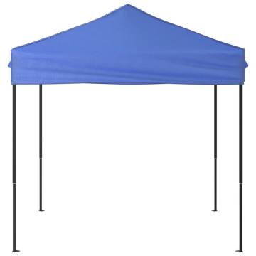 Folding Party Tent Blue 2x2 m - Durable & UV Resistant