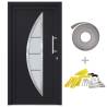 Front Door Anthracite 108x200 cm - Elegant & Secure