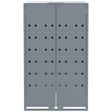 Wheelie Bin Storage for 1 Bin - Durable Steel Design | HiPo Market