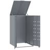 Wheelie Bin Storage for 1 Bin - Durable Steel Design | HiPo Market