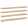 Quality Floating Shelves - 4 pcs Solid Acacia Wood | HipoMarket