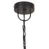 Industrial Vintage Hanging Lamp 25W - Black Round 41 cm E27