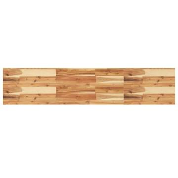 Floating Shelves 4 pcs - Solid Acacia Wood | Hipomarket