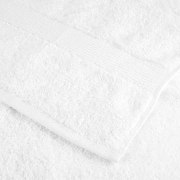 Premium Sauna Towels SOLUND - 4pcs White 80x200cm | HipoMarket