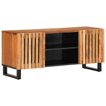 Solid Wood Acacia TV Cabinet - 105x34x46 cm | HipoMarket