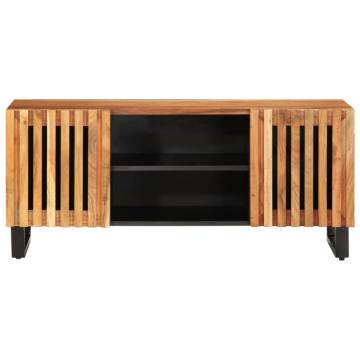 Solid Wood Acacia TV Cabinet - 105x34x46 cm | HipoMarket