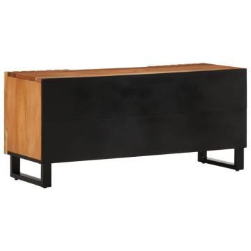 Solid Wood Acacia TV Cabinet - 105x34x46 cm | HipoMarket