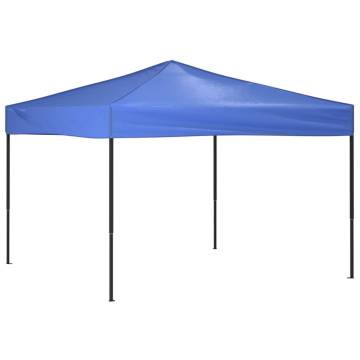 Folding Party Tent Blue 3x3 m - Perfect for Outdoor Events