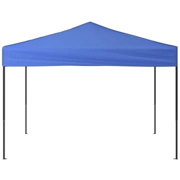 Folding Party Tent Blue 3x3 m - Perfect for Outdoor Events