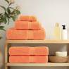 Premium Shower Towels SOLUND 4 pcs - Orange 70x140 cm