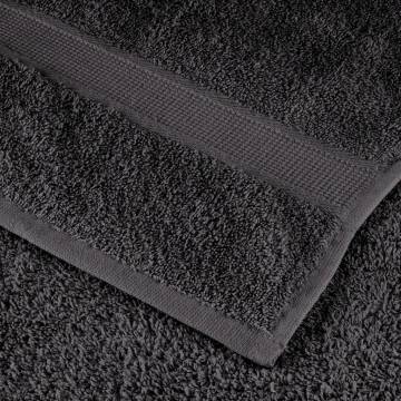 Premium SOLUND Shower Towels - 4pcs Anthracite 70x140cm