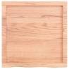 Light Brown Bathroom Countertop | Solid Oak - 60x60cm