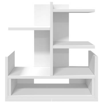 Stylish White Desk Organiser - 49x20x52.5 cm - UK