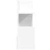 Stylish White Desk Organiser - 49x20x52.5 cm - UK