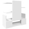 Stylish White Desk Organiser - 49x20x52.5 cm - UK