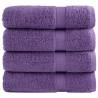  Premium Shower Towels SOLUND 4 pcs Purple 70x140 cm 600 gsm Colour purple Size 70 x 140 cm Quantity in Package 4 