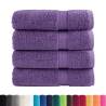 Premium Purple Shower Towels SOLUND - 4 pcs, 70x140 cm