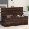  Storage Box Brown Oak 102x35x35 cm Engineered Wood Colour brown oak Size 102 x 35 x 35 cm Quantity in Package 1 