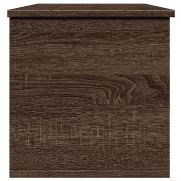 Storage Box Brown Oak - Stylish & Durable 102x35x35 cm