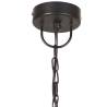 Industrial Hanging Lamp 25 W Black Round 30 cm E27