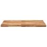 Table Top Rectangular 100x70 cm - Solid Wood Acacia | Hipo Market