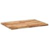 Table Top Rectangular 100x70 cm - Solid Wood Acacia | Hipo Market