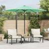  Garden Parasol with Steel Pole Green 268x268x226 cm Colour green Size 268 x 268 x 226 cm Quantity in Package 1 