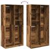 Wardrobe Old Wood 100x50x200 cm | Stylish Storage Solution