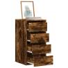  Corner Chest of Drawers Smoked Oak 40x41x76 cm Engineered Wood Colour smoked oak Size 40 x 41 x 76 cm Quantity in Package 1 