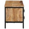 TV Cabinet 90x35x40 cm | Solid Rough Mango Wood | HipoMarket