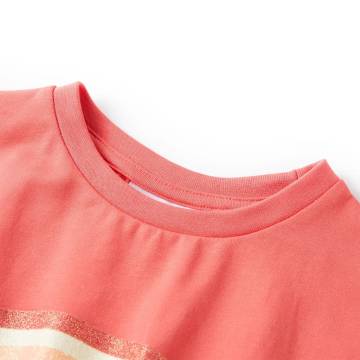 Kids' Dress with Drawstring Coral 116 - Affordable Quality Wear