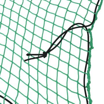 Trailer Net with Elastic Rope Green 3.5x3m - Durable & Safe