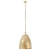 Industrial Hanging Lamp 25W Brass Round 32cm E27 - Hipo Market