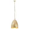 Industrial Hanging Lamp 25W Brass Round 32cm E27 - Hipo Market