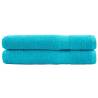  Premium Sauna Towels SOLUND 2 pcs Turquoise 80x200 cm 600 gsm Colour turquoise Size 80 x 200 cm Quantity in Package 2 