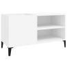 Record Cabinet White 84.5x38x48 cm | Hipomarket