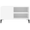 Record Cabinet White 84.5x38x48 cm | Hipomarket