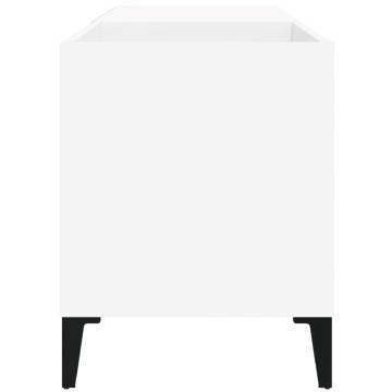 Record Cabinet White 84.5x38x48 cm | Hipomarket