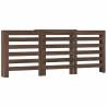 Radiator Cover Brown Oak - Modern Engineered Wood Design