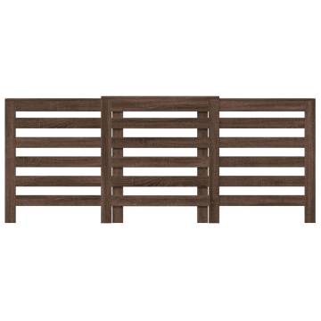 Radiator Cover Brown Oak - Modern Engineered Wood Design